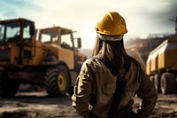 Hardhat looking machine helmet. 