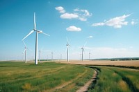 Windmill outdoors turbine machine. 