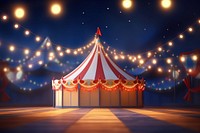 Circus lighting tent architecture