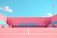 Tennis sports ball tennis court. 