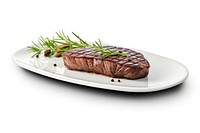 Steak plate beef meat. AI generated Image by rawpixel.