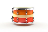 Drums percussion white background membranophone. 