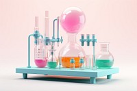 Laboratory chemistry science biotechnology. AI generated Image by rawpixel.
