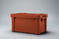 Plastic container with design space