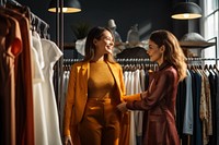 Choosing clothing fashion person. AI generated Image by rawpixel.