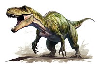 Dinosaur reptile animal outdoors. AI generated Image by rawpixel.