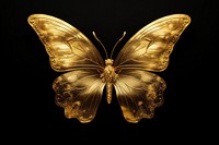 Butterfly animal insect yellow. AI generated Image by rawpixel.