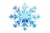 Snowflake white ice white background. AI generated Image by rawpixel.
