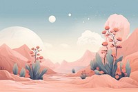 Nature outdoors tranquility landscape. AI generated Image by rawpixel.