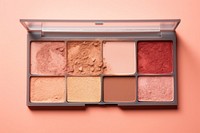 Cosmetics palette variation letterbox. AI generated Image by rawpixel.