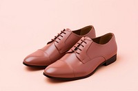 Shoe footwear brown pink. AI generated Image by rawpixel.