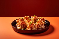 Food shumai meal dish. AI generated Image by rawpixel.