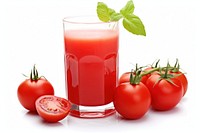 Tomato juice vegetable drink. 