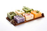 Dessert food soap white background. AI generated Image by rawpixel.