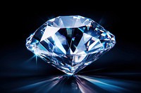 Diamond gemstone jewelry luxury. AI generated Image by rawpixel.