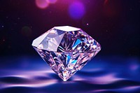Diamond gemstone crystal jewelry. AI generated Image by rawpixel.
