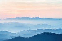 Mountain landscape outdoors sunrise. AI generated Image by rawpixel.