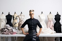 Mannequin portrait glasses fashion. 