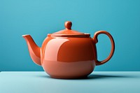 Teapot blue refreshment tableware. AI generated Image by rawpixel.