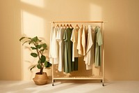 Wardrobe furniture closet rack. 