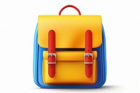 Bag white background wrestling suitcase. AI generated Image by rawpixel.