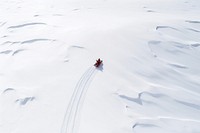 Snow mountain outdoors skiing. AI generated Image by rawpixel.