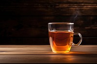 Glass tea cup drink. AI generated Image by rawpixel.