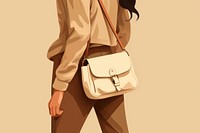 Bag carrying handbag purse. AI generated Image by rawpixel.