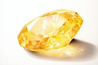 Gemstone jewelry diamond yellow. 