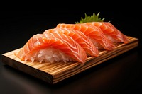 Seafood salmon meat prosciutto. AI generated Image by rawpixel.