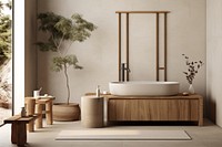 Furniture bathroom bathtub wood. 