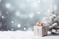 Christmas snow outdoors nature. AI generated Image by rawpixel.