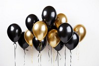 Balloon celebration black anniversary. AI generated Image by rawpixel.