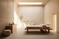 Bathtub room spa architecture. AI generated Image by rawpixel.