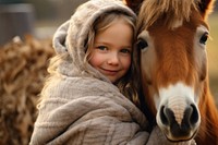 Horse portrait outdoors mammal. 