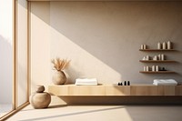 Furniture window shelf architecture. AI generated Image by rawpixel.