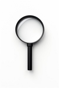 Magnifying black simplicity circle. AI generated Image by rawpixel.