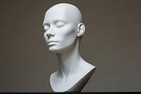 Sculpture human head art. 