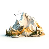 Mountain outdoors nature plant. AI generated Image by rawpixel.