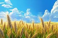 Field agriculture backgrounds landscape. 