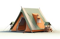 Tent outdoors camping white background. AI generated Image by rawpixel.