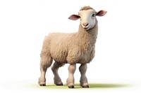 Livestock standing animal mammal. AI generated Image by rawpixel.