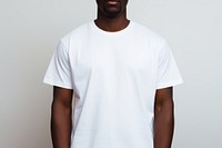 T-shirt sleeve white white background. AI generated Image by rawpixel.