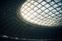 Architecture skylight dome monochrome. 