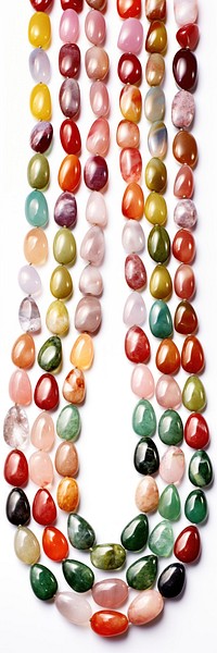 Necklace gemstone jewelry bead. AI generated Image by rawpixel.