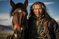Horse photography portrait mammal. AI generated Image by rawpixel.