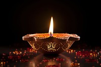 Festival candle diwali light. AI generated Image by rawpixel.