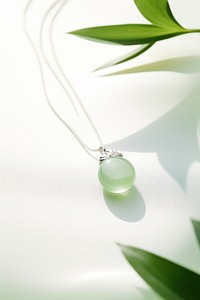 Jewelry jade necklace gemstone. 