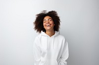 Sweatshirt laughing sweater hoodie. AI generated Image by rawpixel.