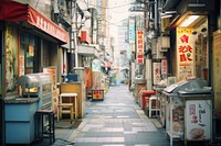 Street alley city road. AI generated Image by rawpixel.
